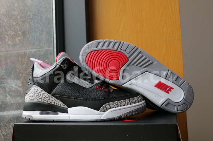 Authentic Air Jordan 3'88 Retro “Black Cement”