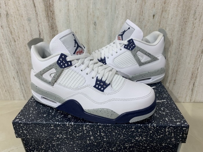 Authentic Air Jordan 4“Midnight Navy”
