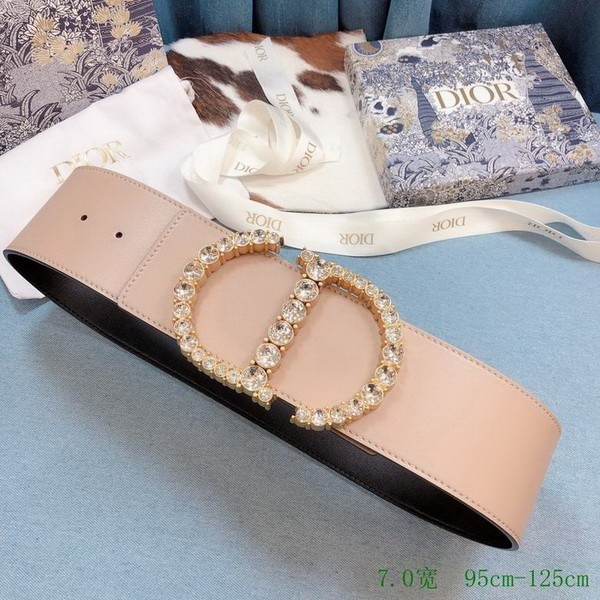 Super Perfect Quality Dior Belts(100% Genuine Leather,steel Buckle)-629