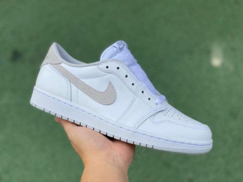 Authentic Air Jordan 1 Low OG “Neutral Grey” GS