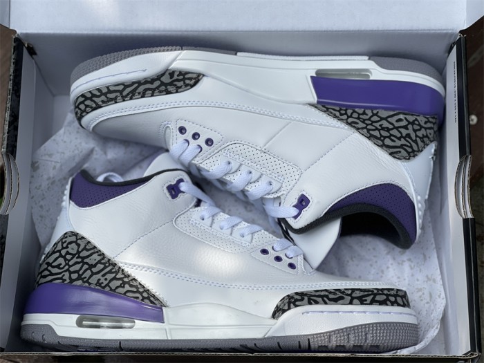 Authentic Air Jordan 3 “Dark Iris”