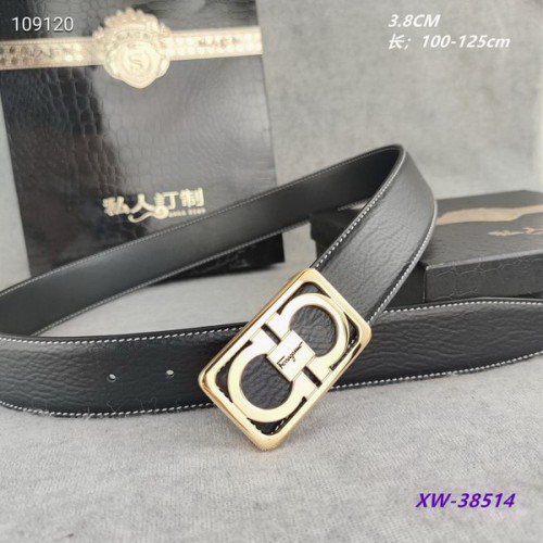 Super Perfect Quality Ferragamo Belts(100% Genuine Leather,steel Buckle)-1529