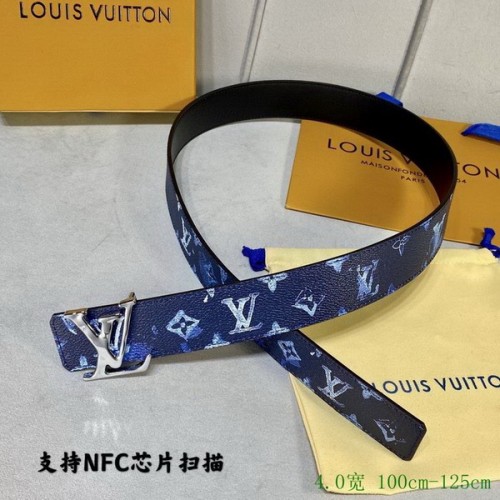Super Perfect Quality LV Belts(100% Genuine Leather Steel Buckle)-3062
