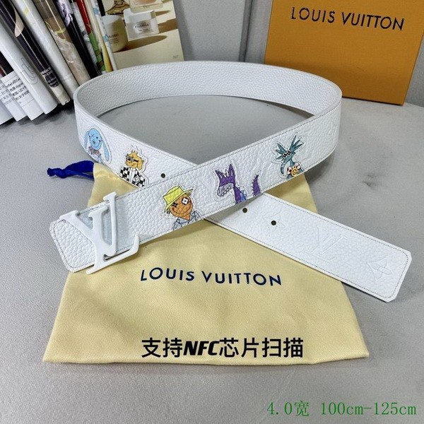 Super Perfect Quality LV Belts(100% Genuine Leather Steel Buckle)-2796