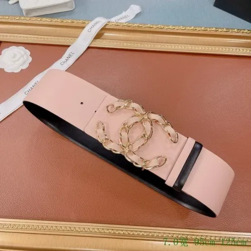 Super Perfect Quality CHNL Belts(100% Genuine Leather,steel Buckle)-253