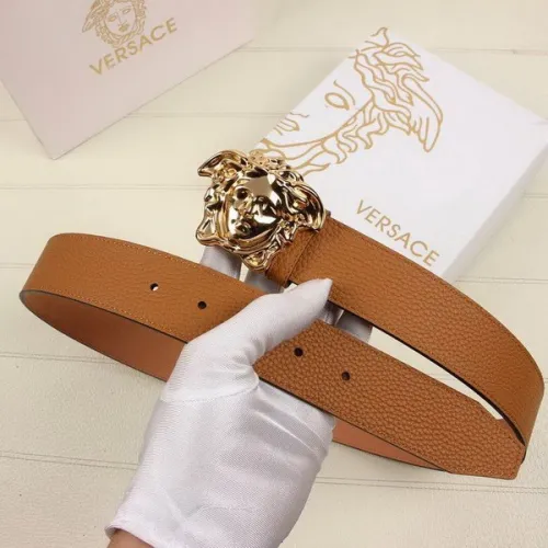 Super Perfect Quality Versace Belts(100% Genuine Leather,Steel Buckle)-1278