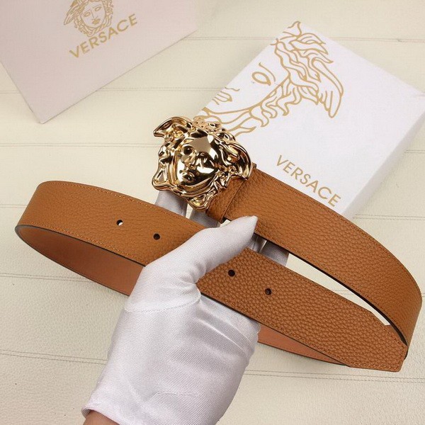 Super Perfect Quality Versace Belts(100% Genuine Leather,Steel Buckle)-1278
