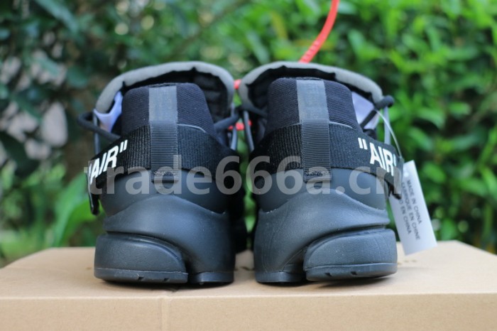 Authentic OFF-WHITE x Nike Air Presto Black