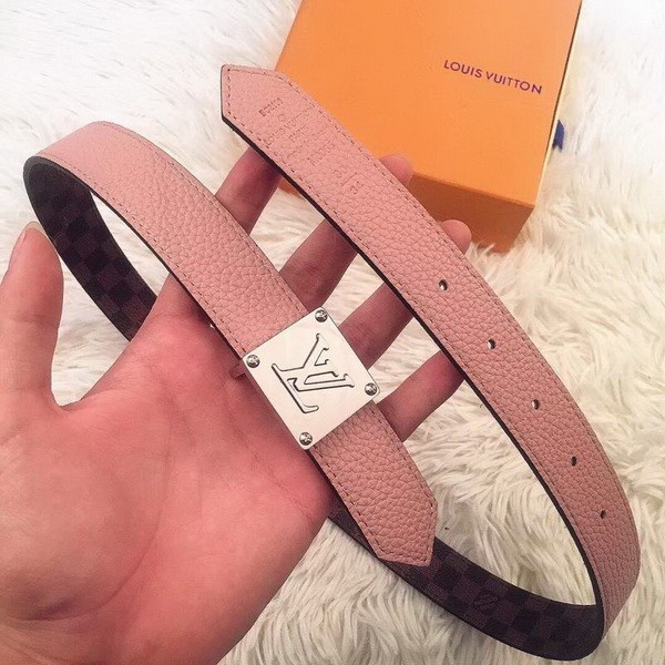Super Perfect Quality LV women Belts(100% Genuine Leather,Steel Buckle)-158