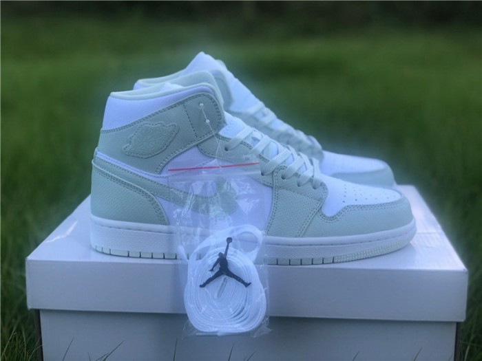 Authentic Air Jordan 1 Mid “Spruce Aura”