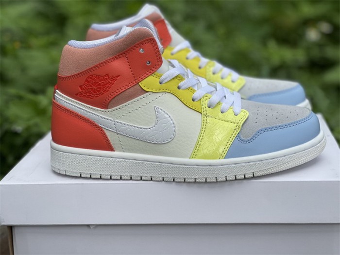 Authentic Air Jordan 1 Mid “To My First Coach”