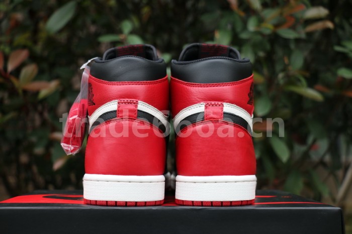 Authentic Air Jordan 1 Retro High OG “Bred Toe”