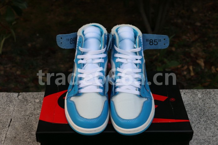 Authentic OFF-WHITE x Air Jordan 1 “UNC”