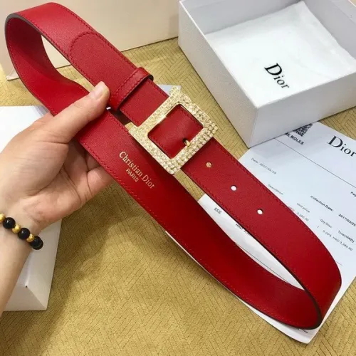 Super Perfect Quality Dior Belts(100% Genuine Leather,steel Buckle)-207