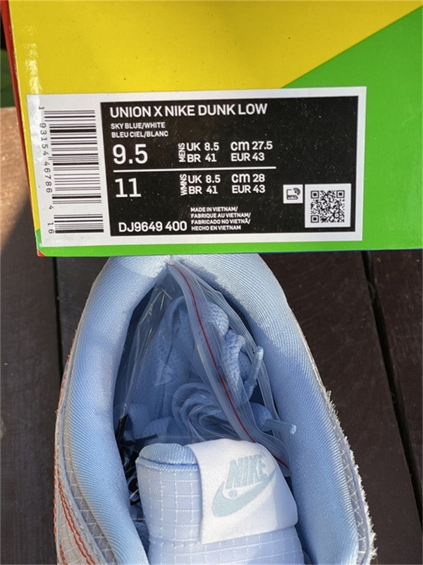 Authentic Union x Nike Dunk Low “Midnight Navy”