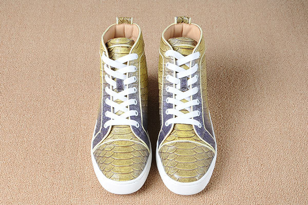 Super Max Perfect Christian Louboutin Rantus Orlato Mens Flat Mixed ColorsSuper Max Perfect Christian Louboutin Strass Mens Flat Suede Navy Blue(with receipt)