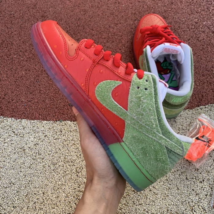 Authentic Nike SB Dunk High “Strawberry Cough”