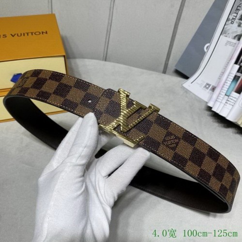 Super Perfect Quality LV Belts(100% Genuine Leather Steel Buckle)-3029