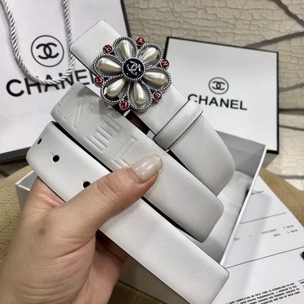 Super Perfect Quality CHNL Belts(100% Genuine Leather,steel Buckle)-012