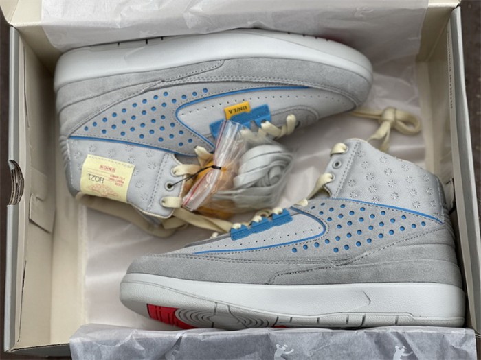 Authentic Union x Air Jordan 2 “Grey Fog”