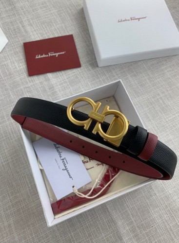 Super Perfect Quality Ferragamo Belts(100% Genuine Leather,steel Buckle)-1015