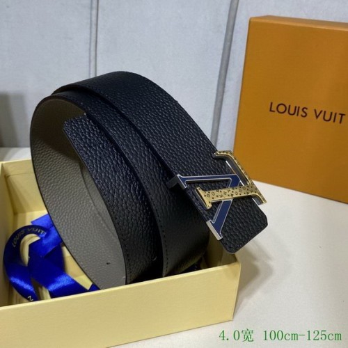 Super Perfect Quality LV Belts(100% Genuine Leather Steel Buckle)-2951