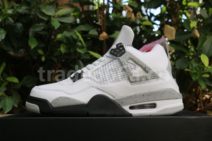 Authentic Air Jordan 4 “White Cement”