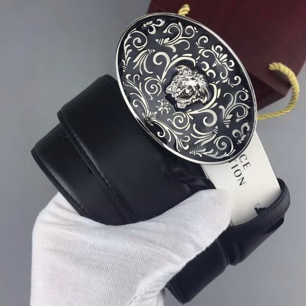 Super Perfect Quality Versace Belts(100% Genuine Leather,Steel Buckle)-1161