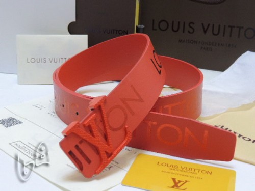 Super Perfect Quality LV Belts(100% Genuine Leather Steel Buckle)-4225