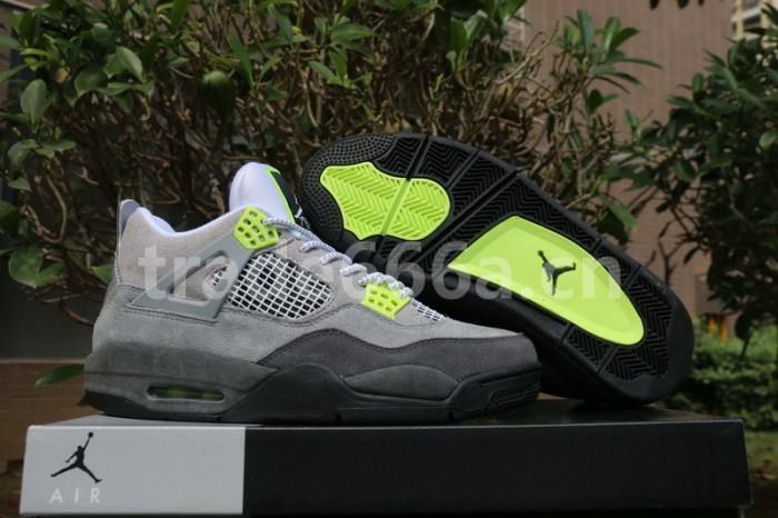 Authentic Air Jordan 4 SE “Neon”