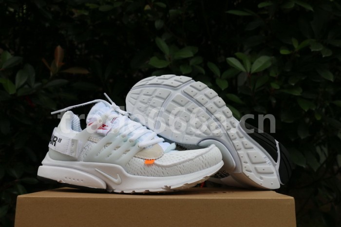 Authentic OFF-WHITE x Nike Air Presto White Men