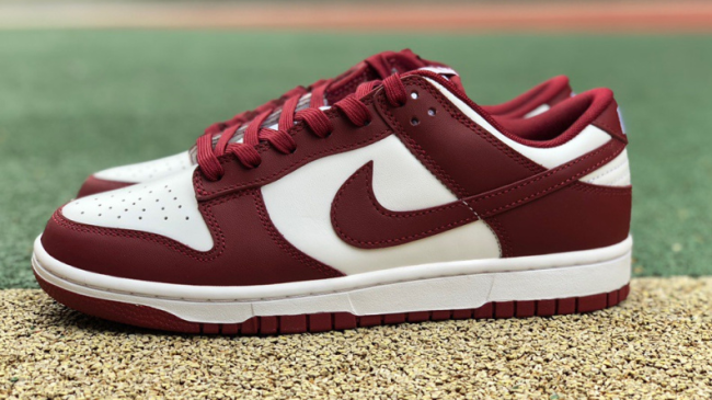 Authentic Nike Dunk Low Retro “Team Red” Women