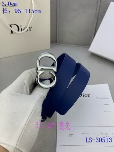 Super Perfect Quality Dior Belts(100% Genuine Leather,steel Buckle)-952