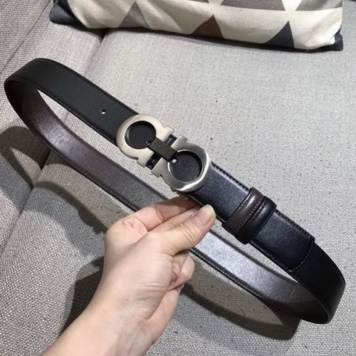 Super Perfect Quality Ferragamo Belts(100% Genuine Leather,steel Buckle)-901