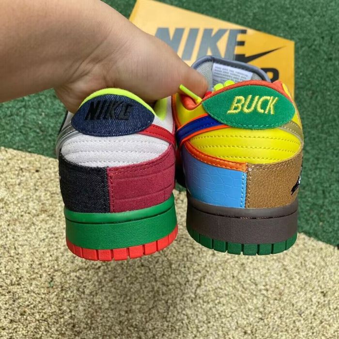 Authentic Nike SB Dunk Low “What The”