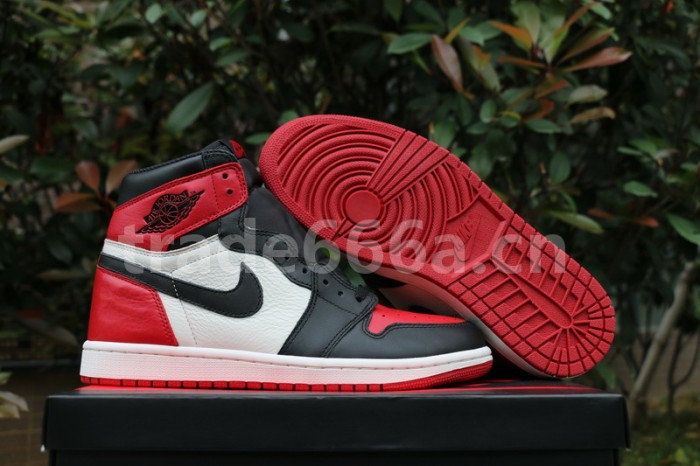 Authentic Air Jordan 1 Retro High OG “Bred Toe”