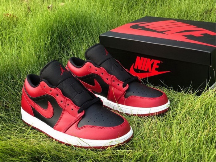 Authentic Air Jordan 1 Low OG Bred