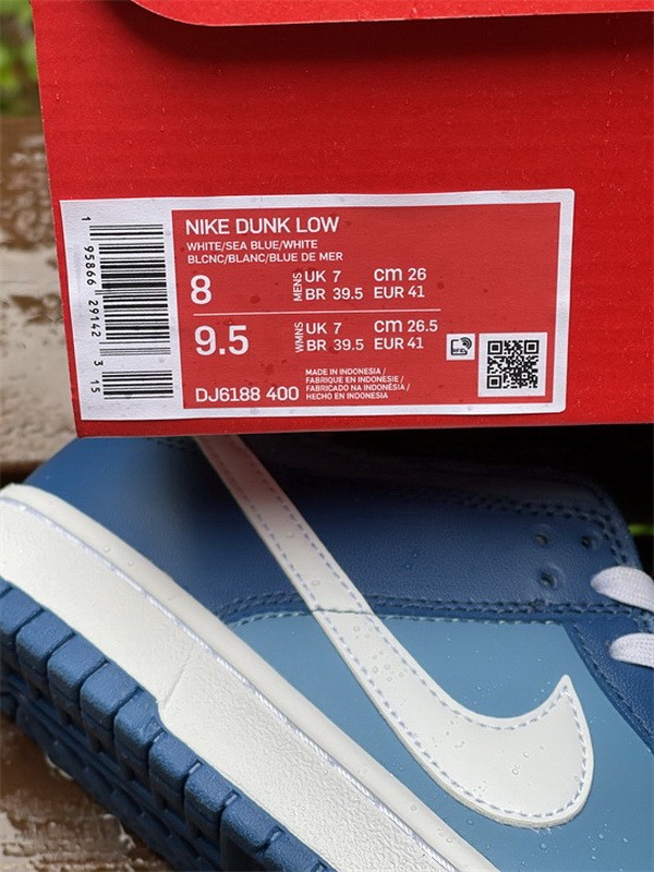 Authentic Nike Dunk Low “Dark Marina Blue”