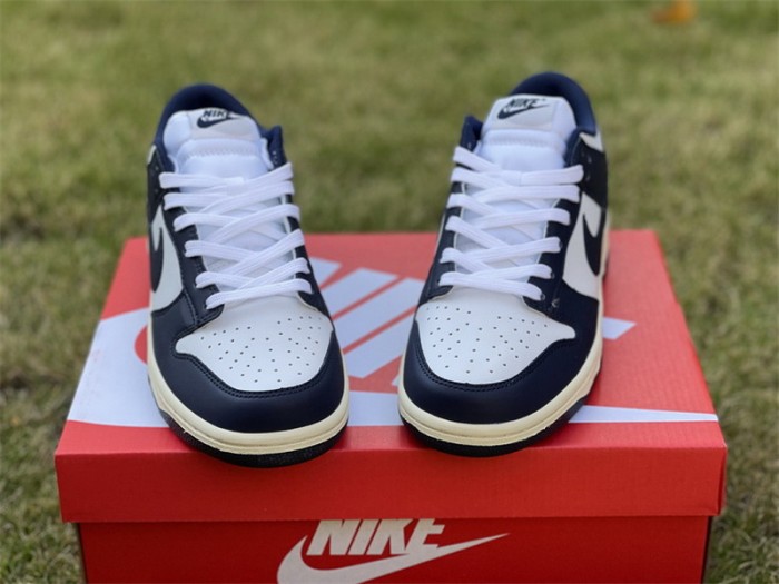 Authentic Nike Dunk low “Midnight Navy”
