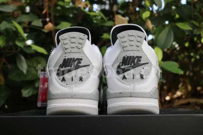 Authentic Air Jordan 4 “White Cement”