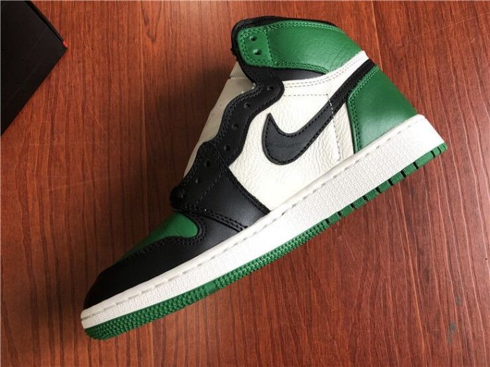 Authentic Air Jordan 1 High OG “Pine Green” GS
