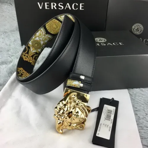 Super Perfect Quality Versace Belts(100% Genuine Leather,Steel Buckle)-282