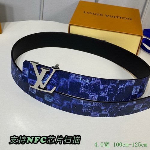 Super Perfect Quality LV Belts(100% Genuine Leather Steel Buckle)-2841