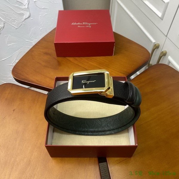 Super Perfect Quality Ferragamo Belts(100% Genuine Leather,steel Buckle)-1621