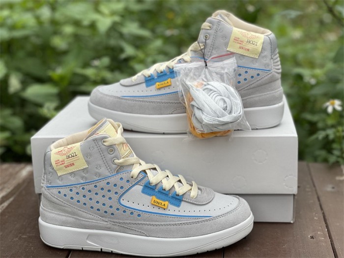 Authentic Union x Air Jordan 2 “Grey Fog”
