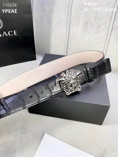 Super Perfect Quality Versace Belts(100% Genuine Leather,Steel Buckle)-1645