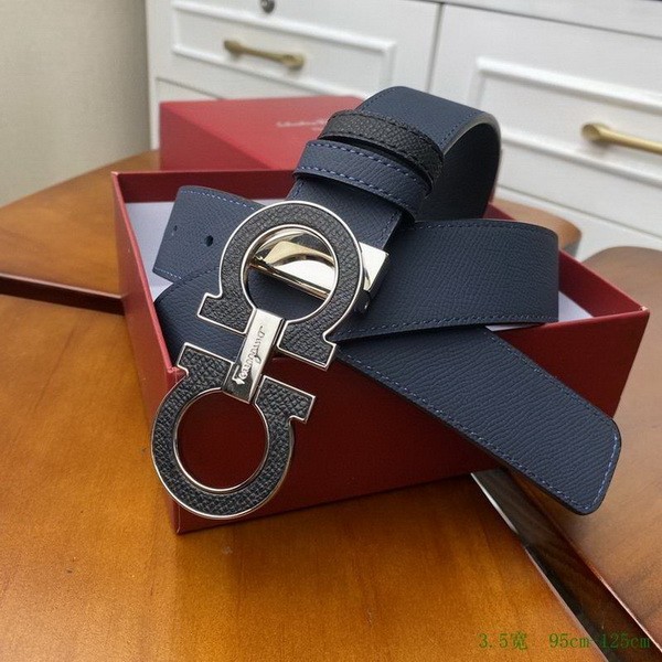 Super Perfect Quality Ferragamo Belts(100% Genuine Leather,steel Buckle)-1590