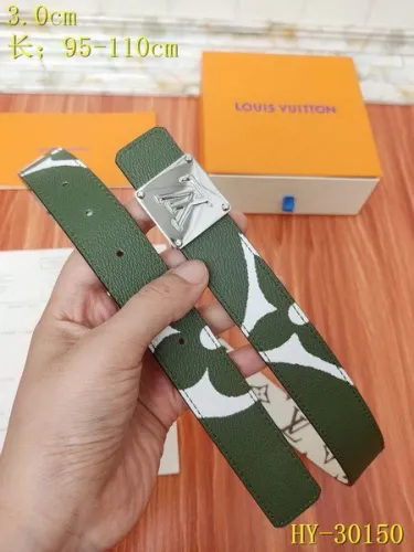 Super Perfect Quality LV women Belts(100% Genuine Leather,Steel Buckle)-234