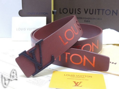 Super Perfect Quality LV Belts(100% Genuine Leather Steel Buckle)-4227