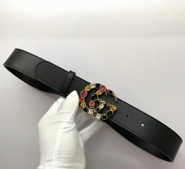 Super Perfect Quality G Belts(100% Genuine Leather,steel Buckle)-2493